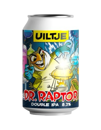 Dr Raptor DOUBLE IPA - Brouwerij Uiltje